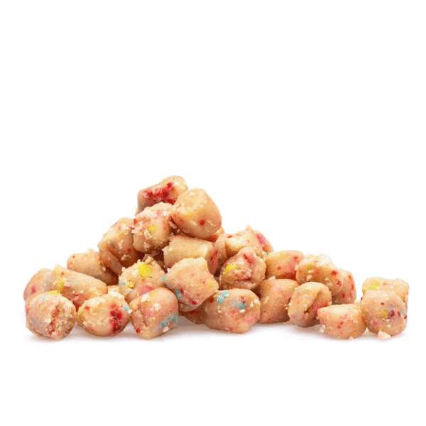 Baked-Bags-Delta-9-THC-Dope-Dough-Birthday-Cake-200-mg-Total-Delta-9-THC-Pile.png Baked Bags Delta 9 THC Dope Dough – Birthday Cake (200 mg Total Delta 9 THC)