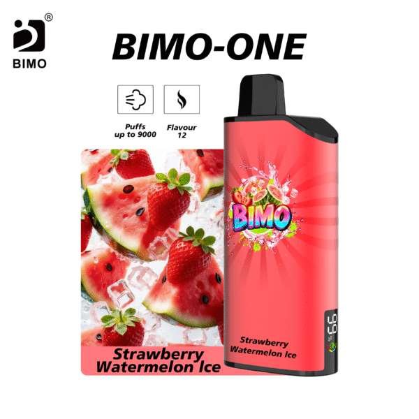 Bimo ONE 9000-Strawberry Watermelon Ice
