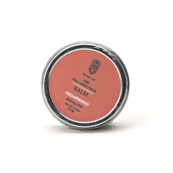 HempLucid-Full-Spectrum-Balm-Cedarwood-Product-Lid.jpg Hemplucid Full-Spectrum CBD Body Balm – Cedarwood (250 mg CBD)