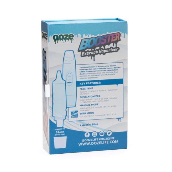Ooze Booster Extract Vaporizer – Arctic Blue