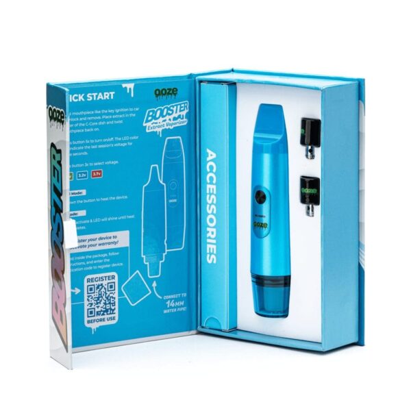 Ooze Booster Extract Vaporizer – Arctic Blue