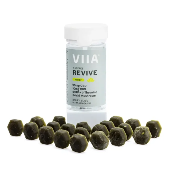 Viia-CBD-and-CBG-Revive-Relief-Gummies-THC-Free-Combo.webp VIIA CBD and CBG Revive Relief Gummies – THC Free