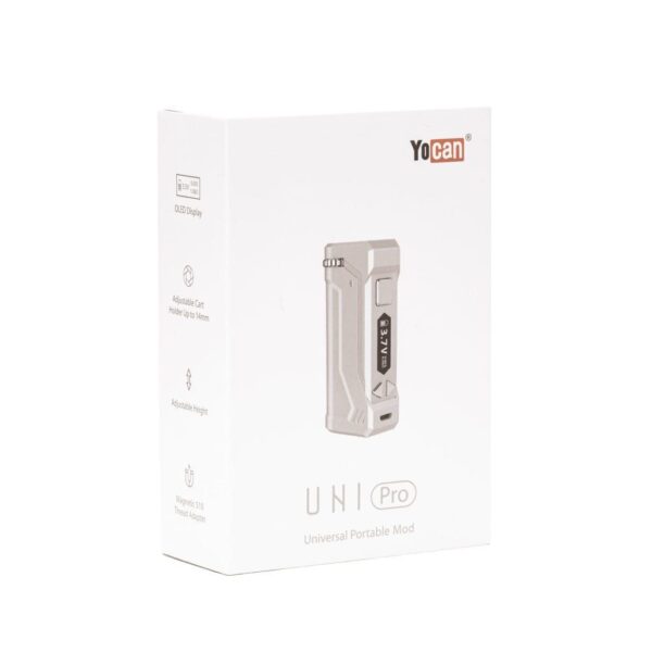 Yocan UNI Pro Universal Portable Box Mod Battery – Silver
