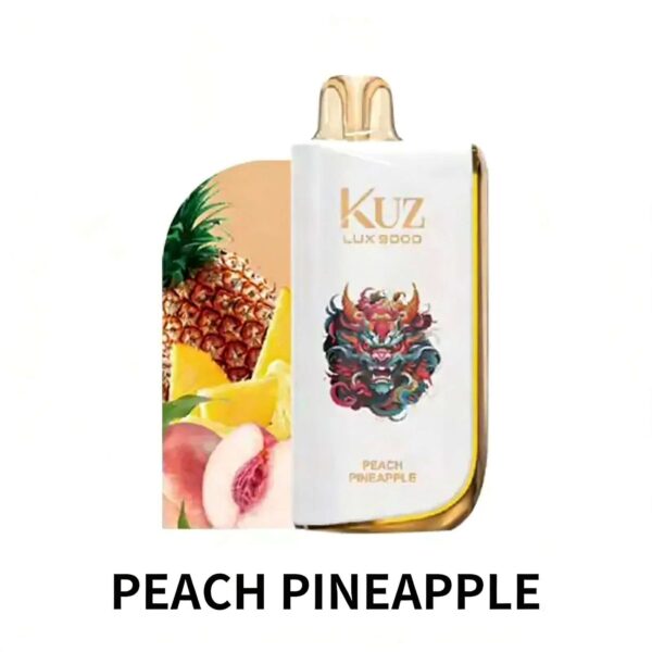compressed_peach-pineapple.jpg Kuz Ultra 9000 Puffs Peach Pineapple