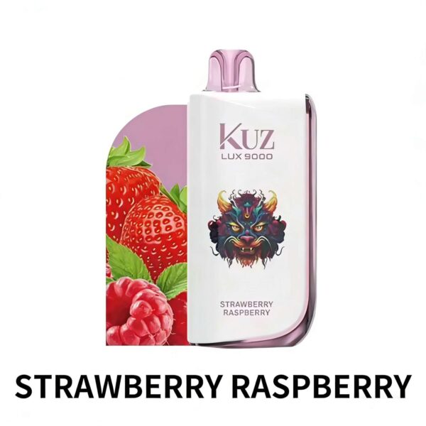 Kuz Ultra 9000 Puffs Strawberry Raspberry
