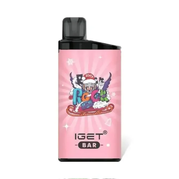 IGET Bar 3500 Puffs-Strawberry-Lychee-Ice