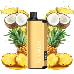 Alibarbar Ingot 9000 Puffs-Pineapple-Coconut
