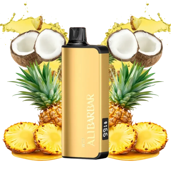 Alibarbar Ingot 9000 Puffs-Pineapple-Coconut