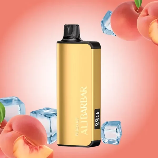 Alibarbar Ingot 9000 Puffs-Peach-Ice