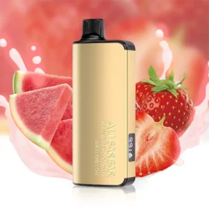 Alibarbar Ingot 9000 Puffs-Strawberry-Watermelon
