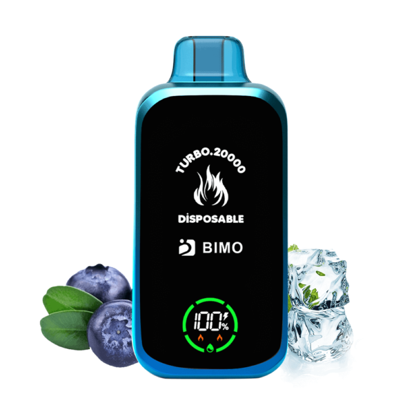 Bimo vape-Turbo-20000-Puffs-Blue-Razz-Ice