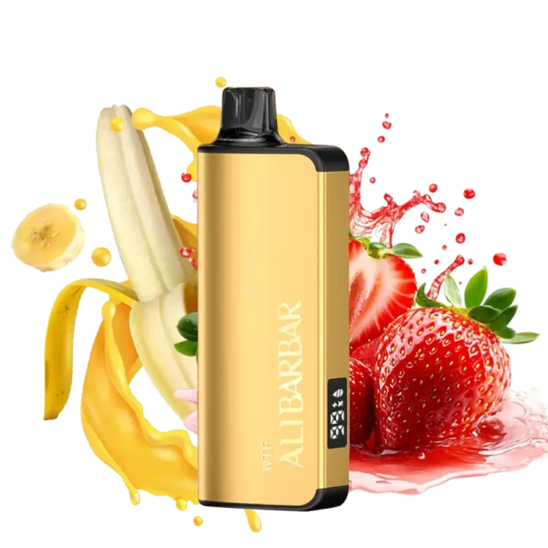 Alibarbar Ingot 9000 Puffs-Strawnana