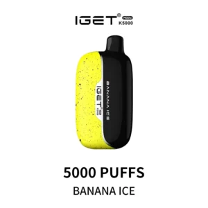 Iget Moon 5000 Puffs Banana-Ice