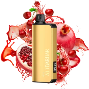 Alibarbar Ingot 9000 Puffs-Cherry-Pomegranate