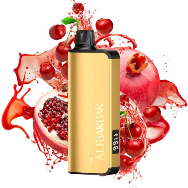 Alibarbar Ingot 9000 Puffs-Cherry-Pomegranate